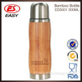 ED5001 Promotional eco-friendly BPA free stainless steel bamboo flask made in China